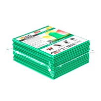 Мешки для мусора 160 л, зеленые, в пачке 10 шт., ПВД, 40 мкм, 900х1100 мм, i-Bag в Сургуте