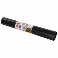 Мешки для мусора 240 л, черные, в рулоне 5 шт., ПВД 80 мкм, 1400х900 мм, LAIMA, 605339 в Сургуте