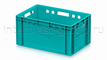 Ящик для мяса и колбасных изделий Е-3 бирюзовый в Сургуте